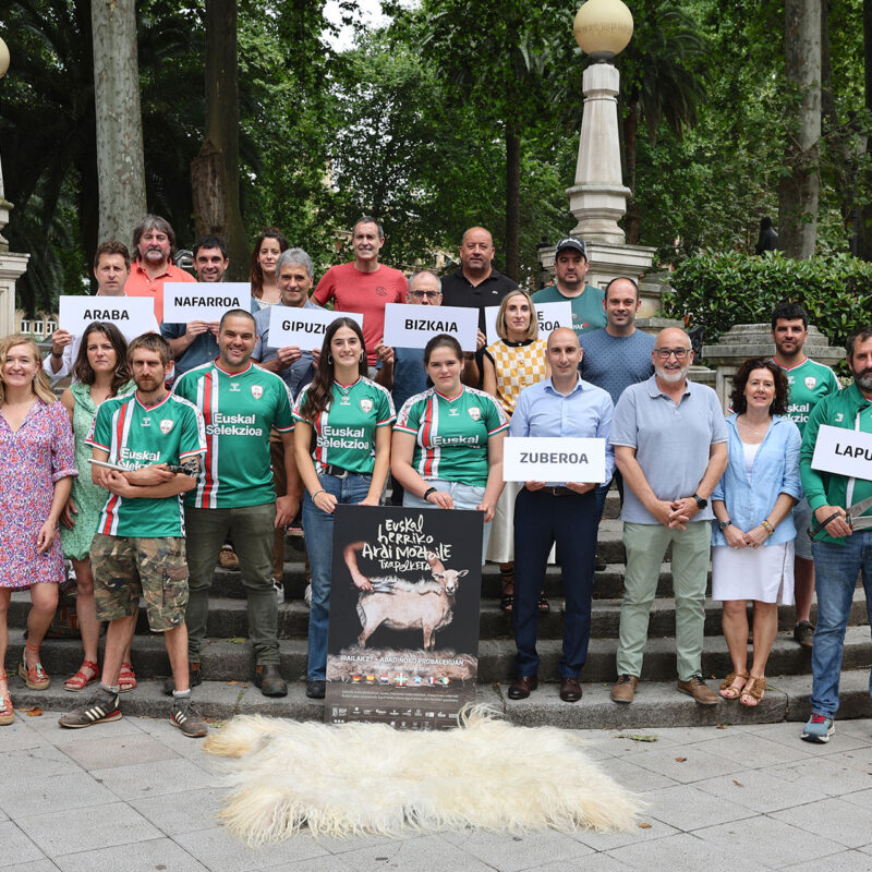 ardi moztaile txapelketaren prentsaurrekoa
